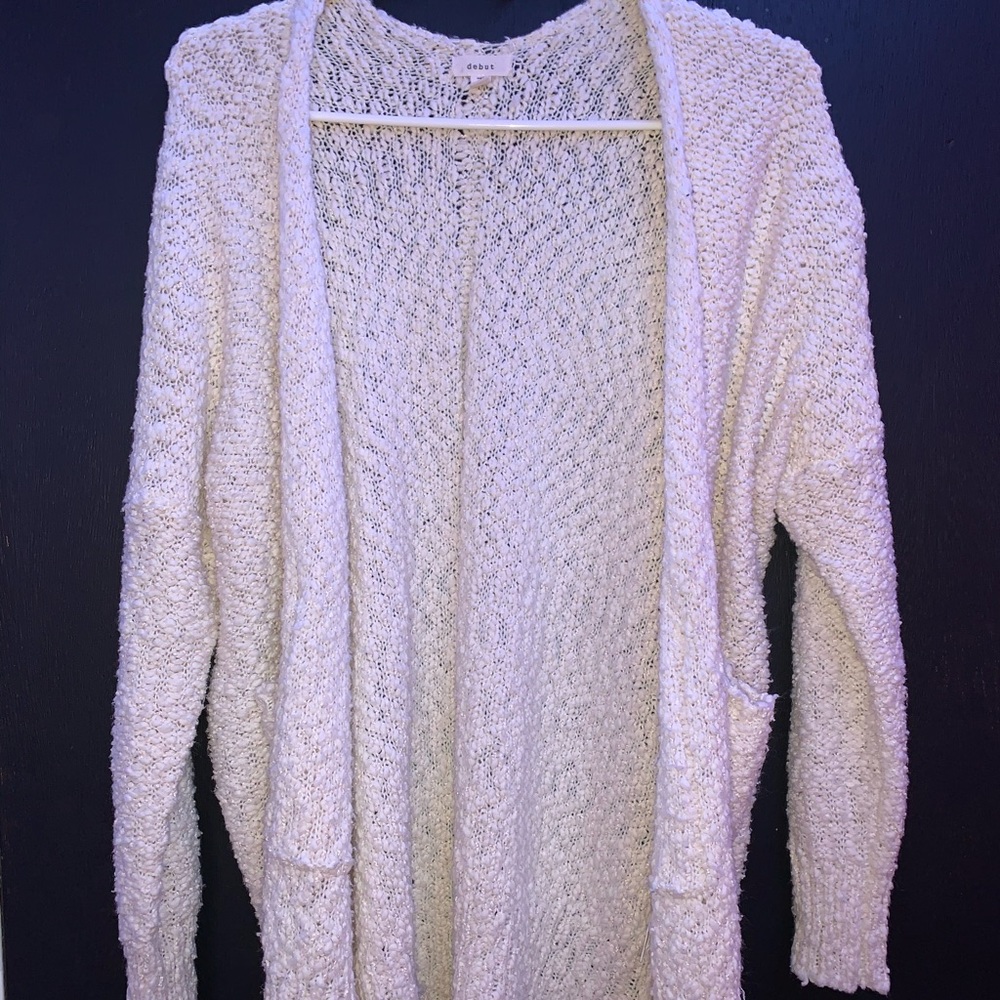White Cardigan